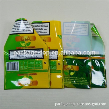 High Quality Hand Rolling Tobacco Pouches with Zip Lock